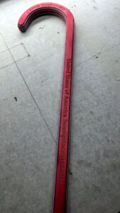 250th Anniversary Cane